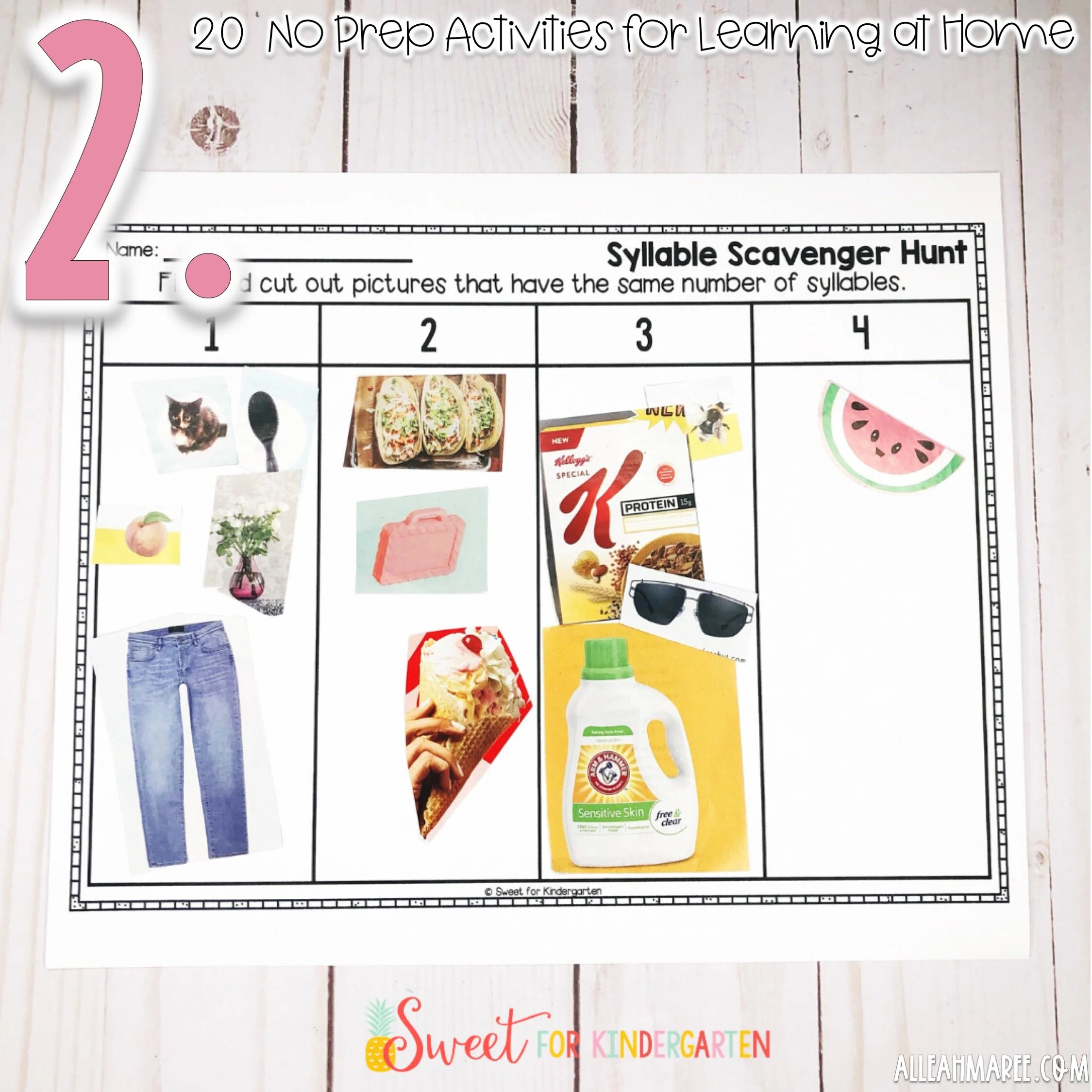 Phonics Scavenger Hunt