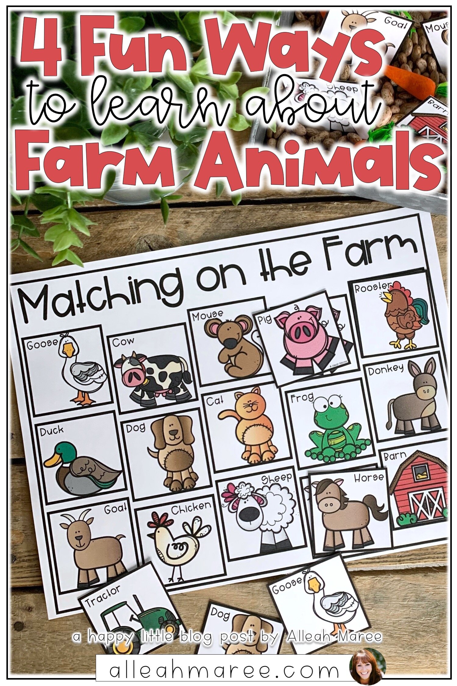 4 Fun Ways to Learn about Farm Animals — Alleah Maree