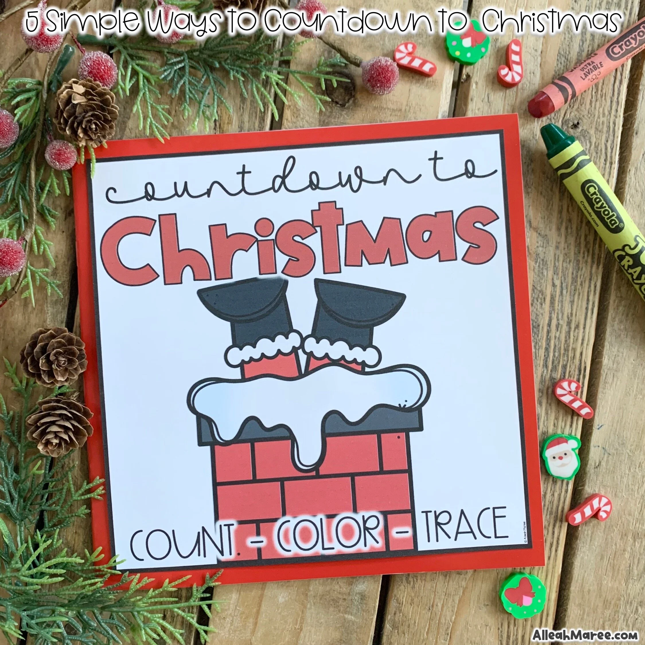 Countdown to Christmas Busy Book