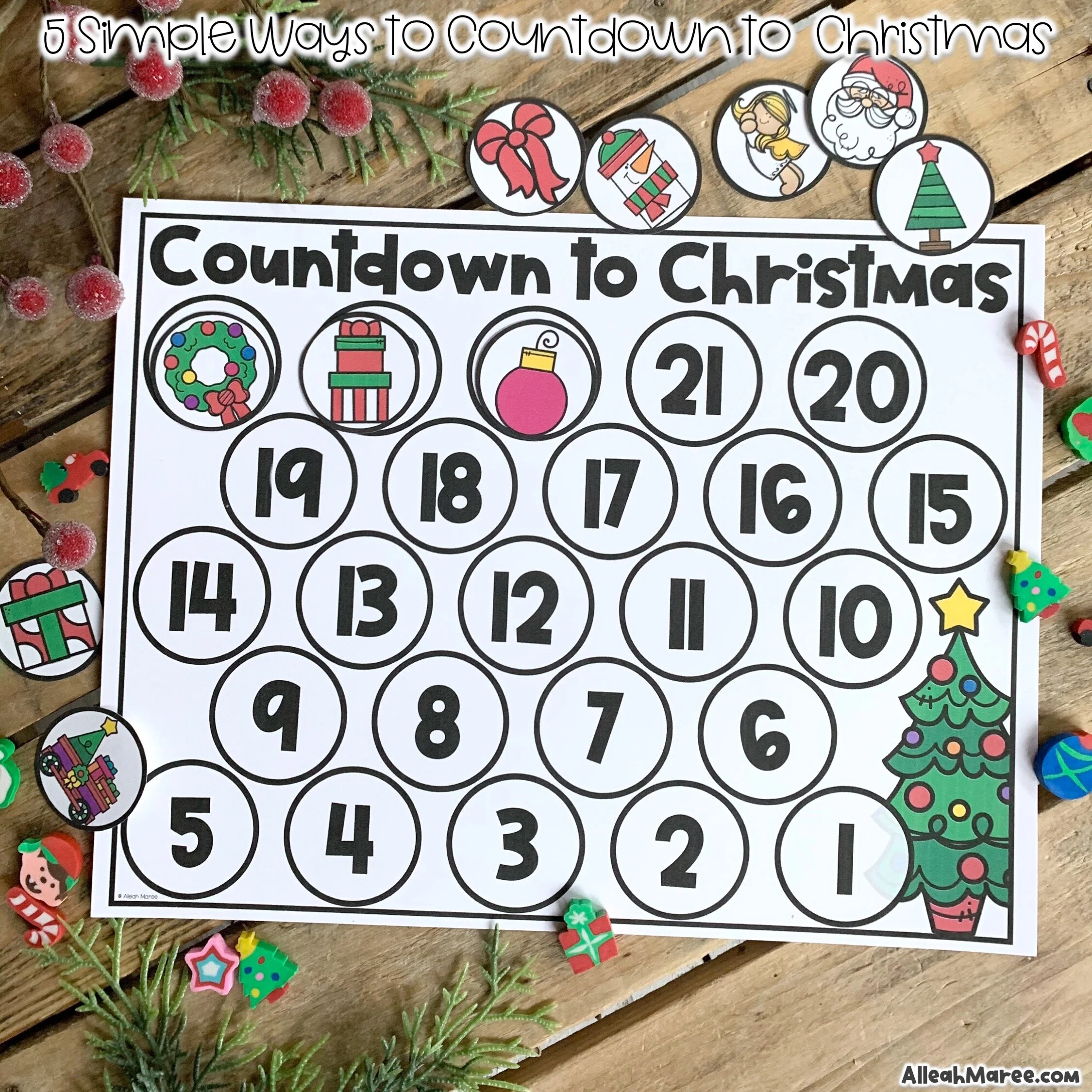Countdown to Christmas Activity