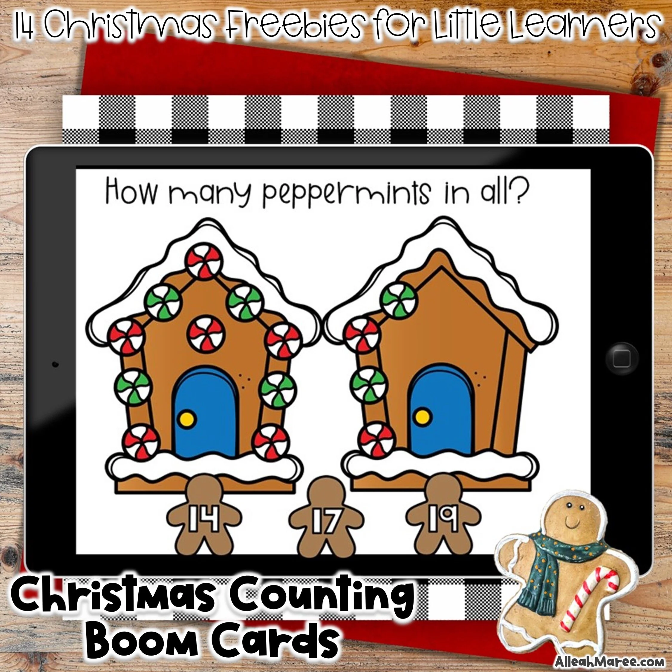 Christmas Counting Boom Cards