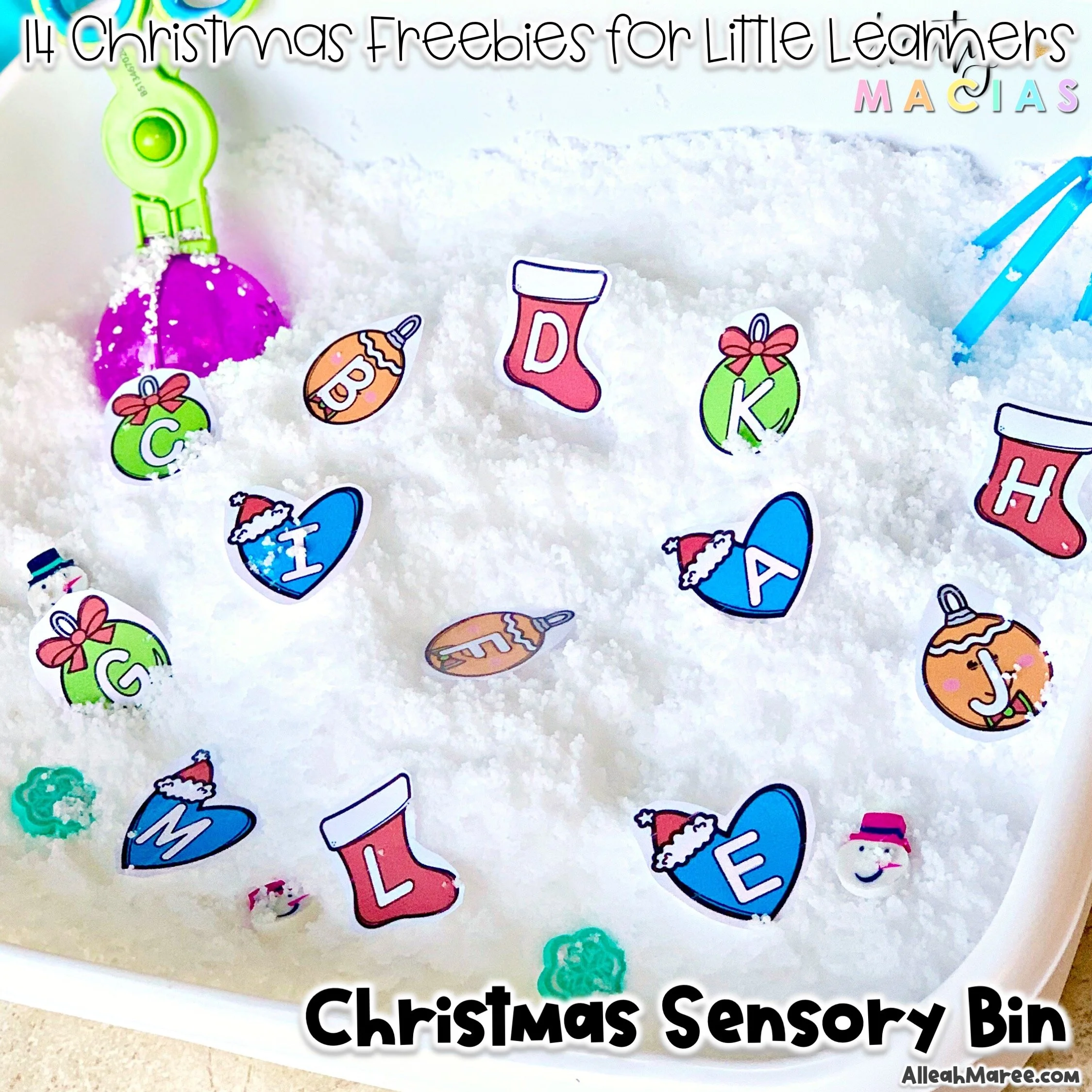 Christmas Sensory Bin