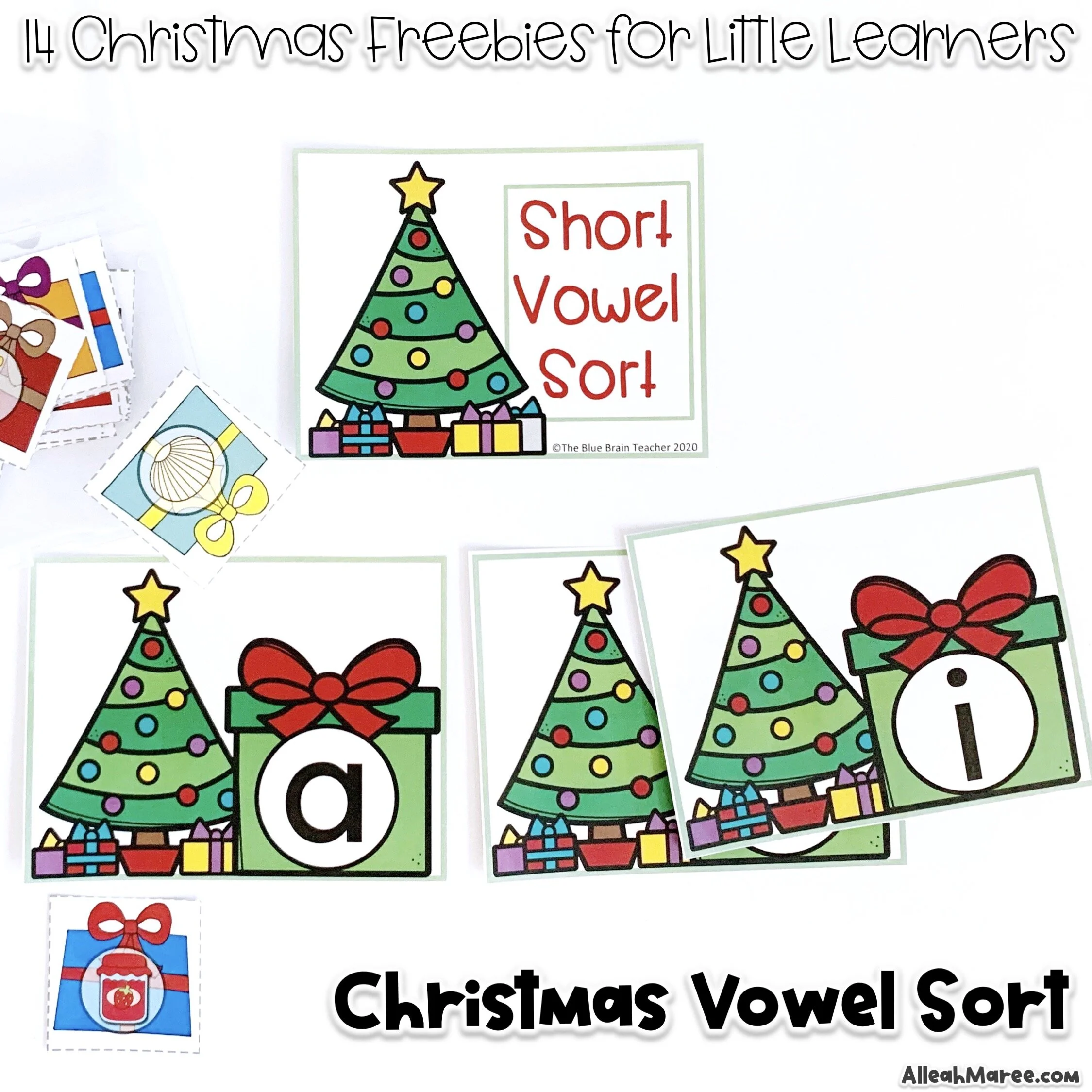Christmas Vowel Sort