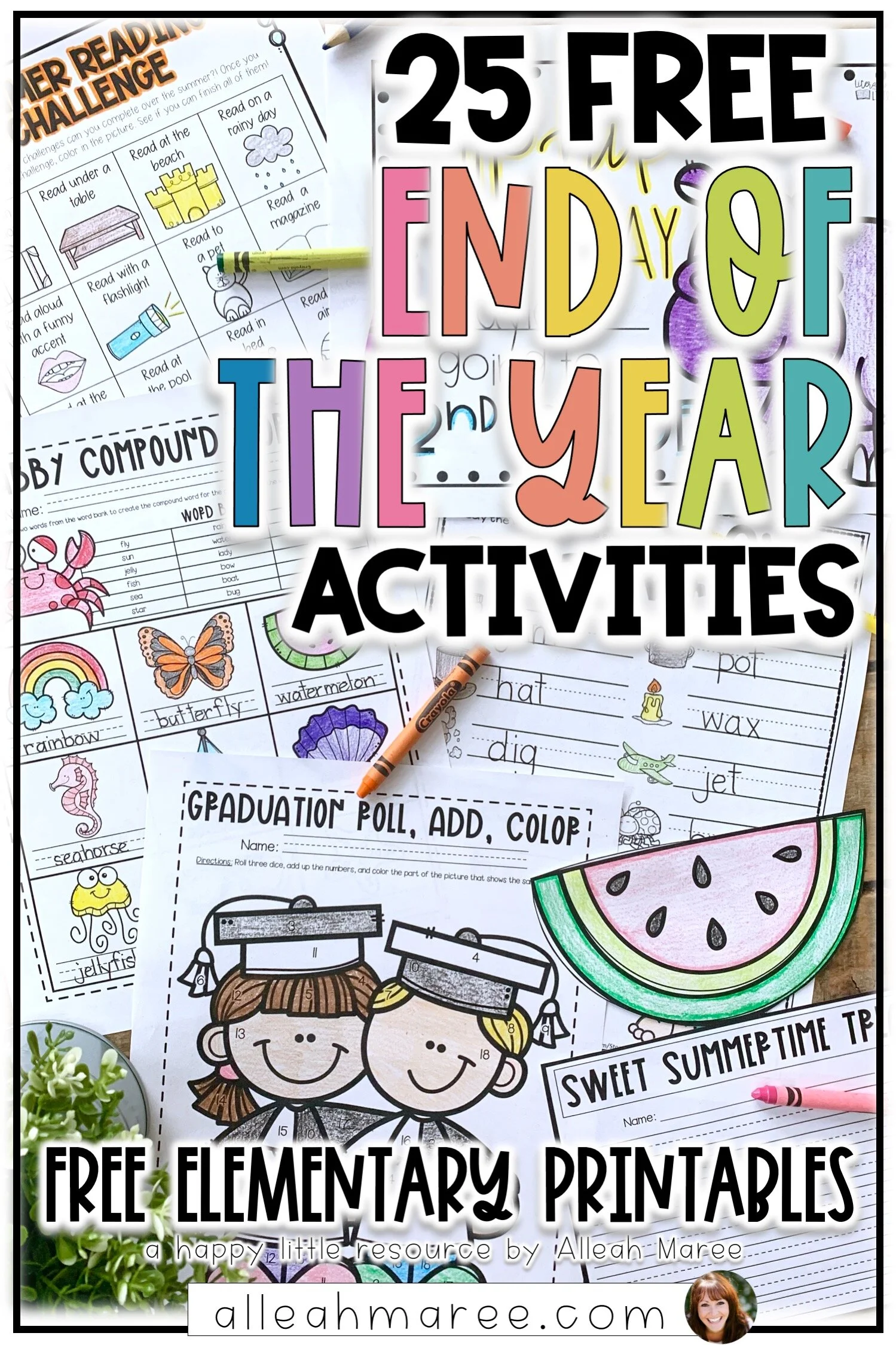 25 Free Activities For The End Of The Year Alleah Maree
