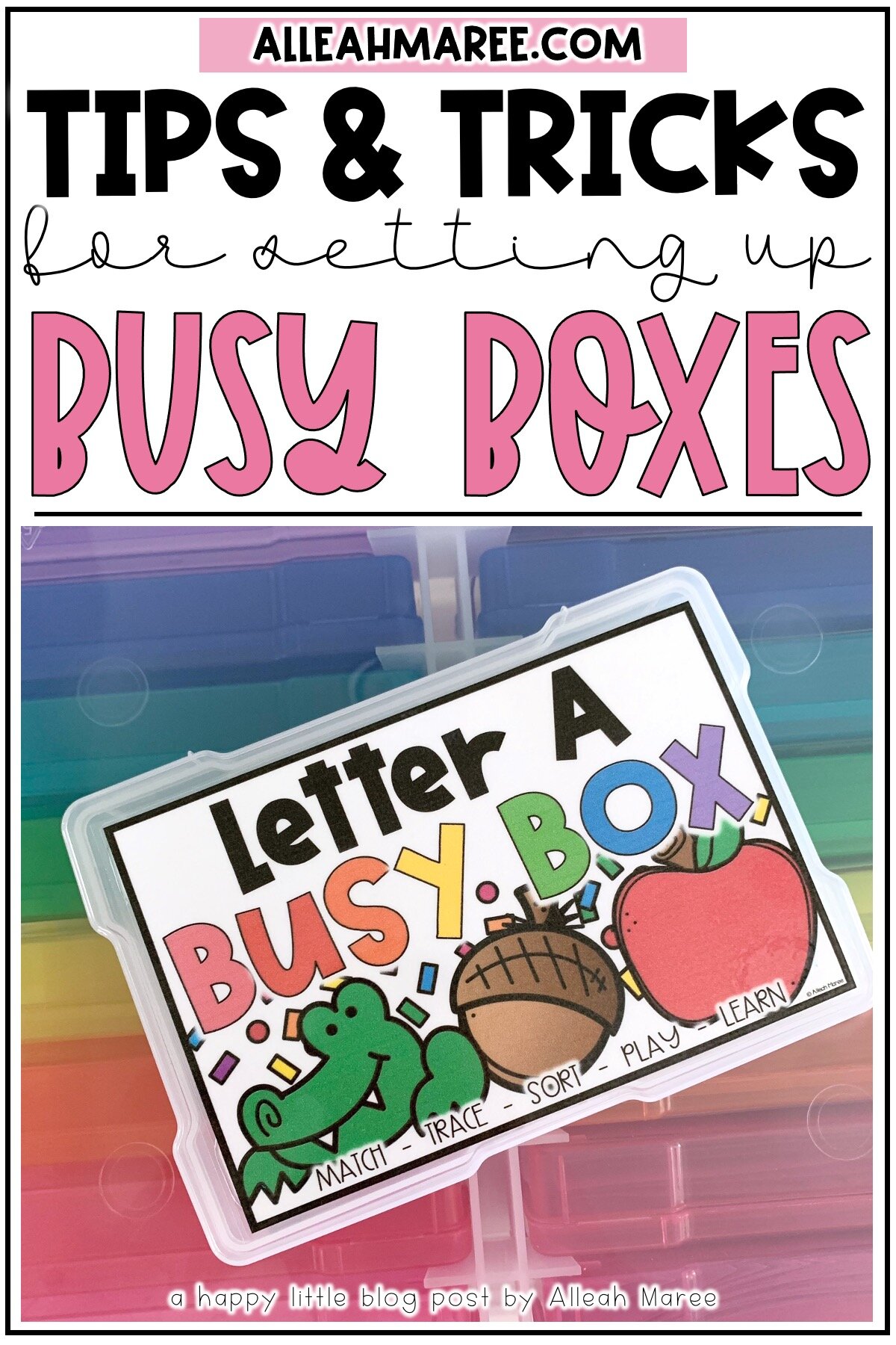 Printable Preschool Cutting Busy Box - Fun with Mama