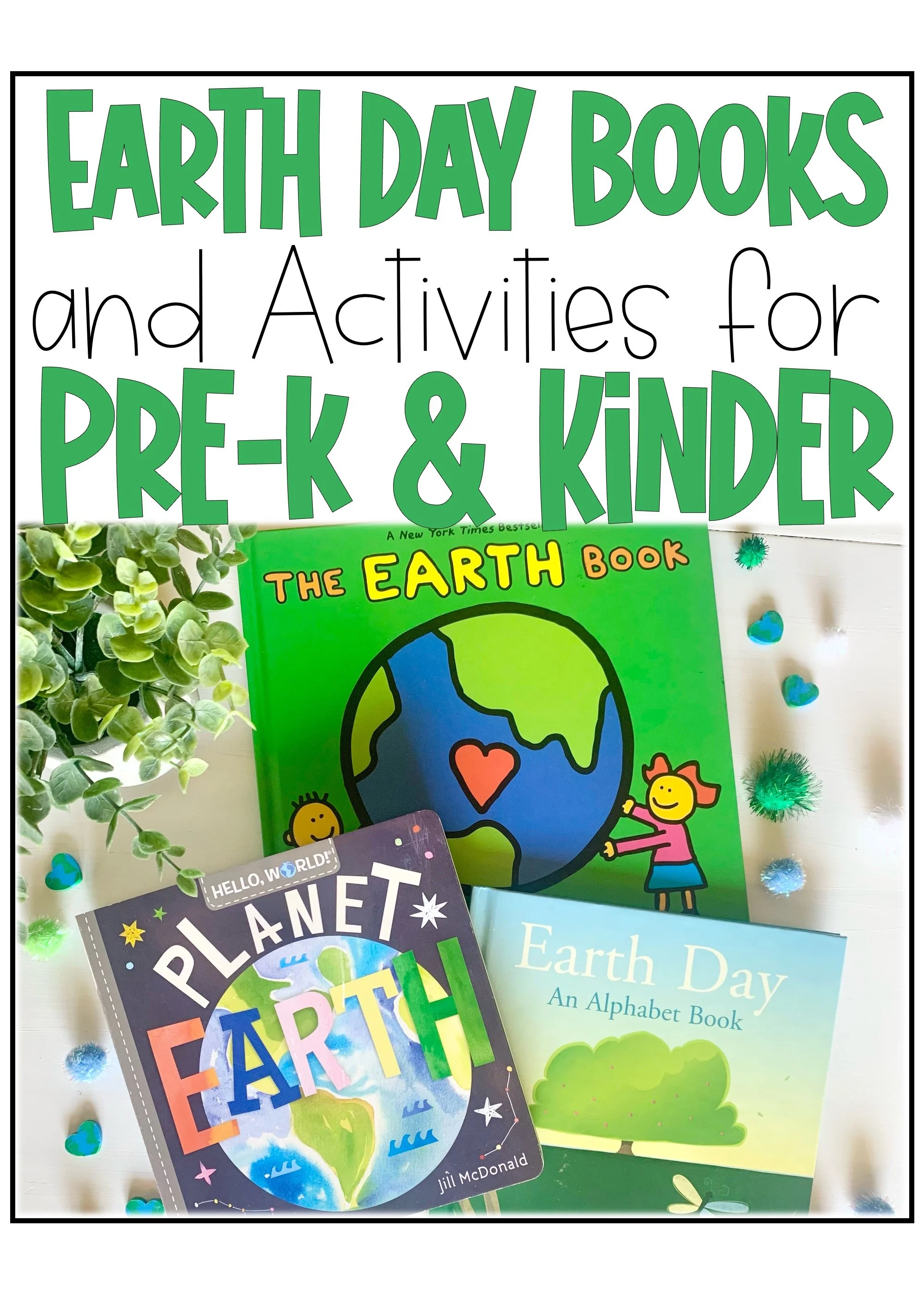 Earth Day Books for Preschool and Kindergarten
