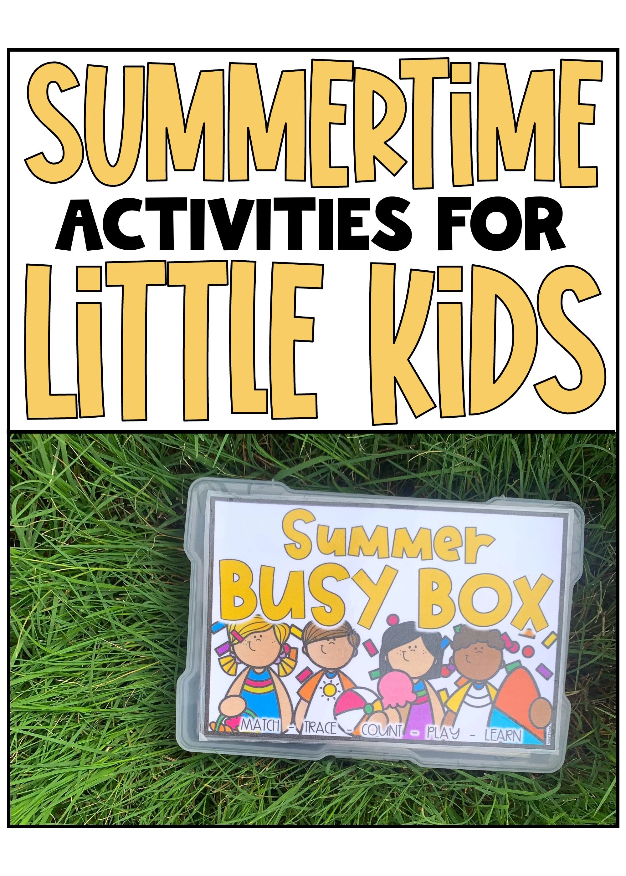 Easy Summer Activities Your Little Kids Will LOVE