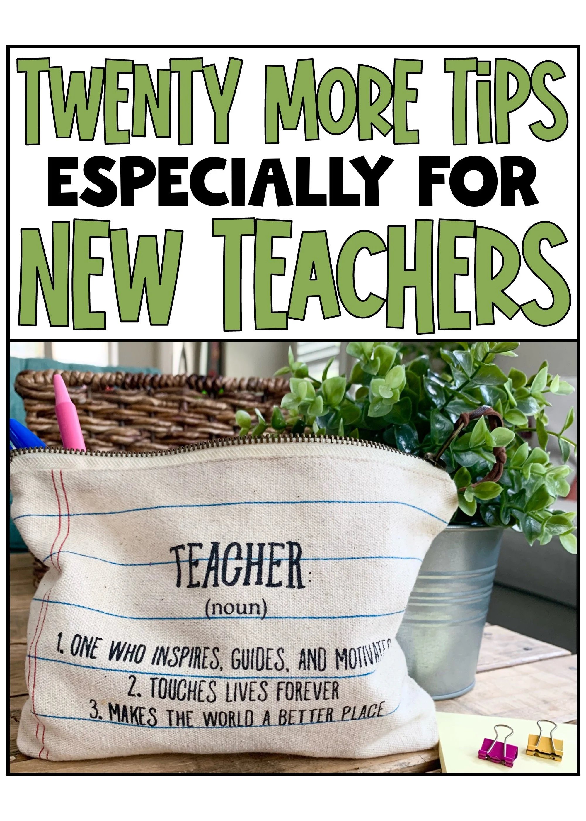 20 Time-Saving Tips for New Teachers