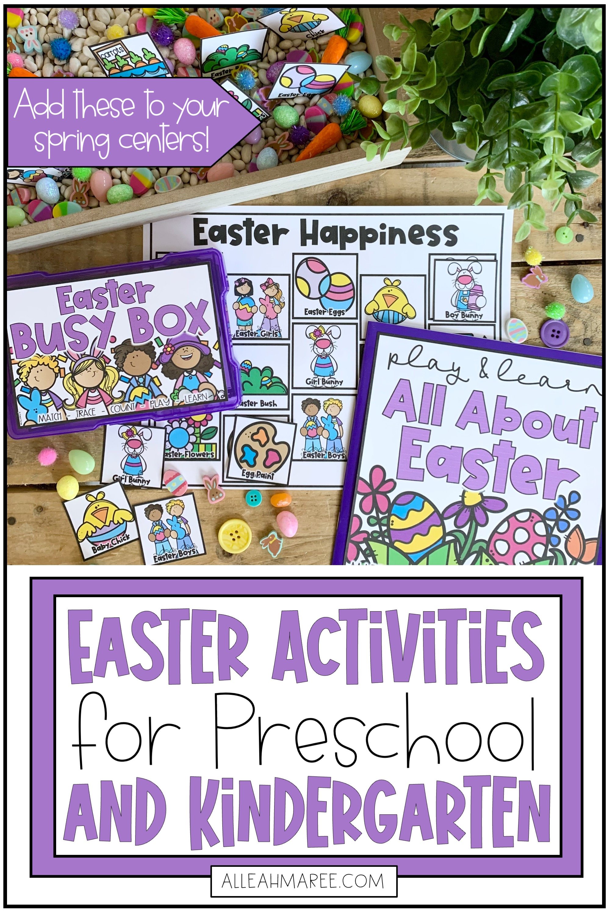 Engaging Easter activities for preschool and kindergarten!