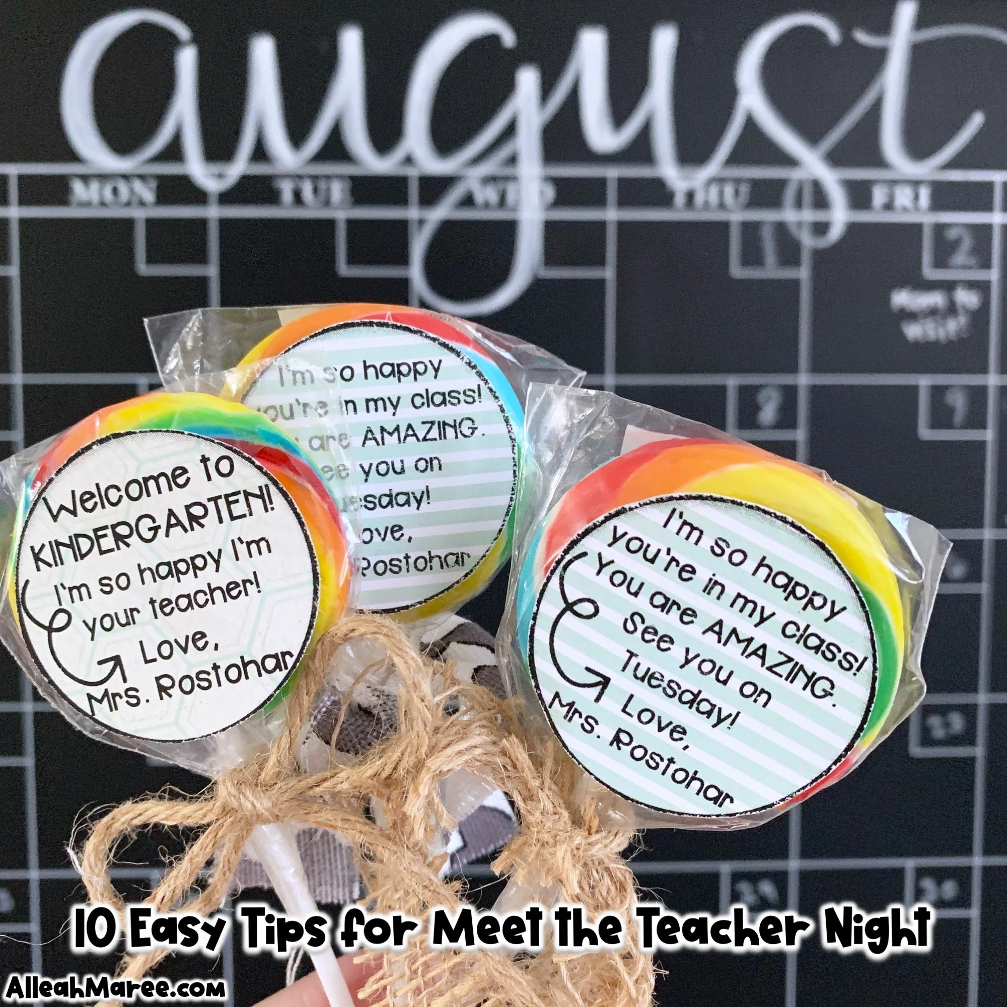 10 Easy Tips For A Successful Meet The Teacher Night — Alleah Maree