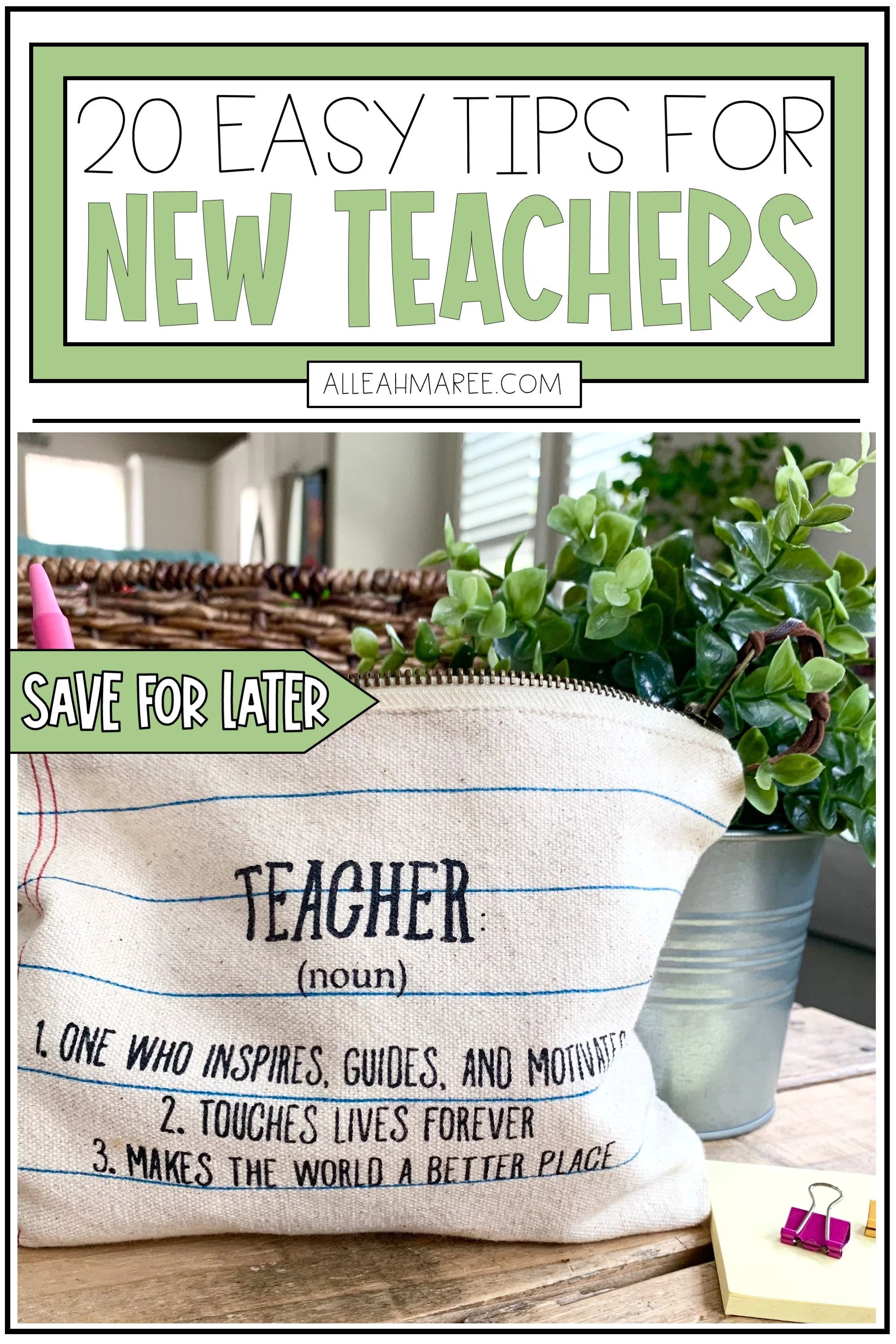 20 tips for new teachers