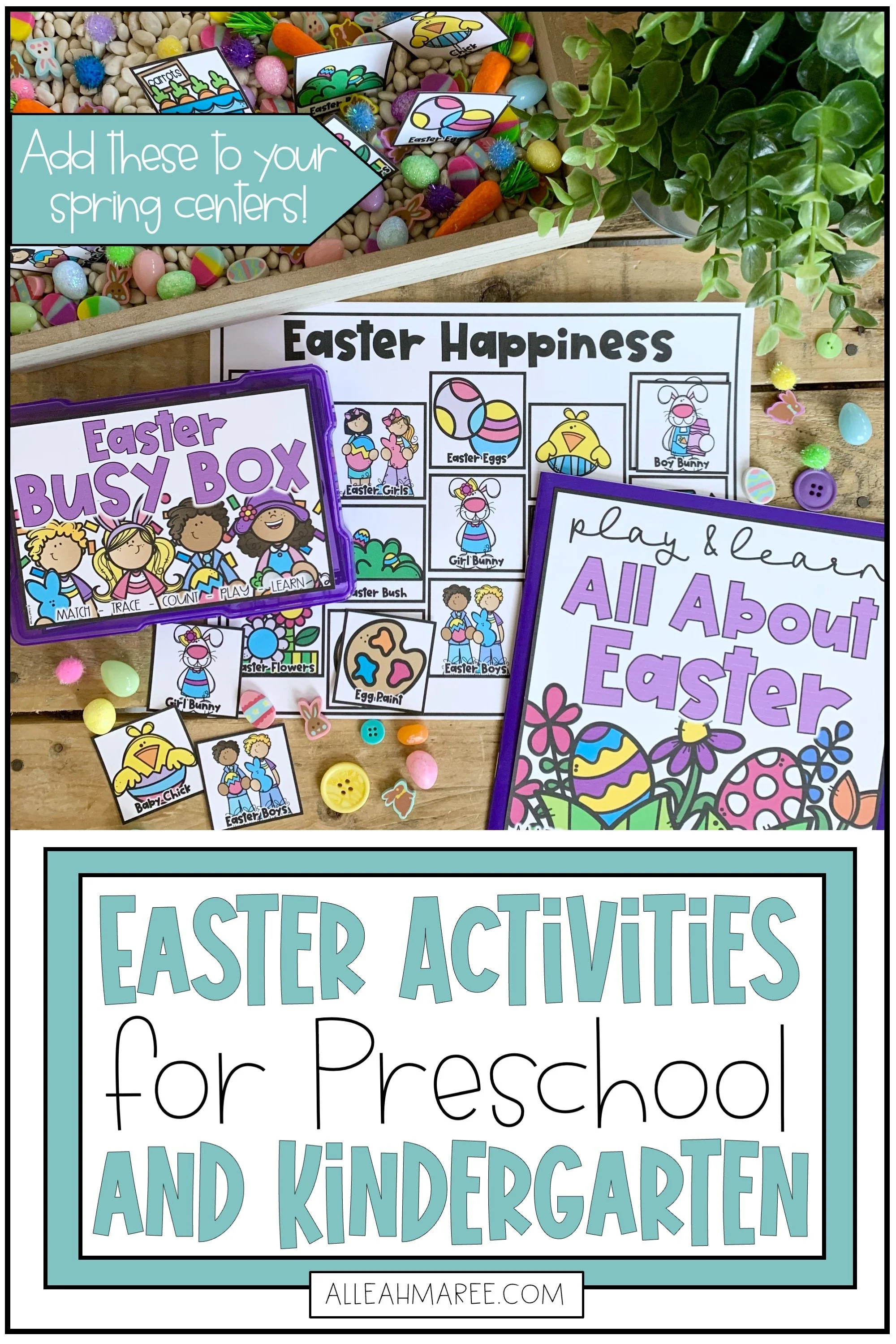 Engaging Easter activities for preschool and kindergarten!