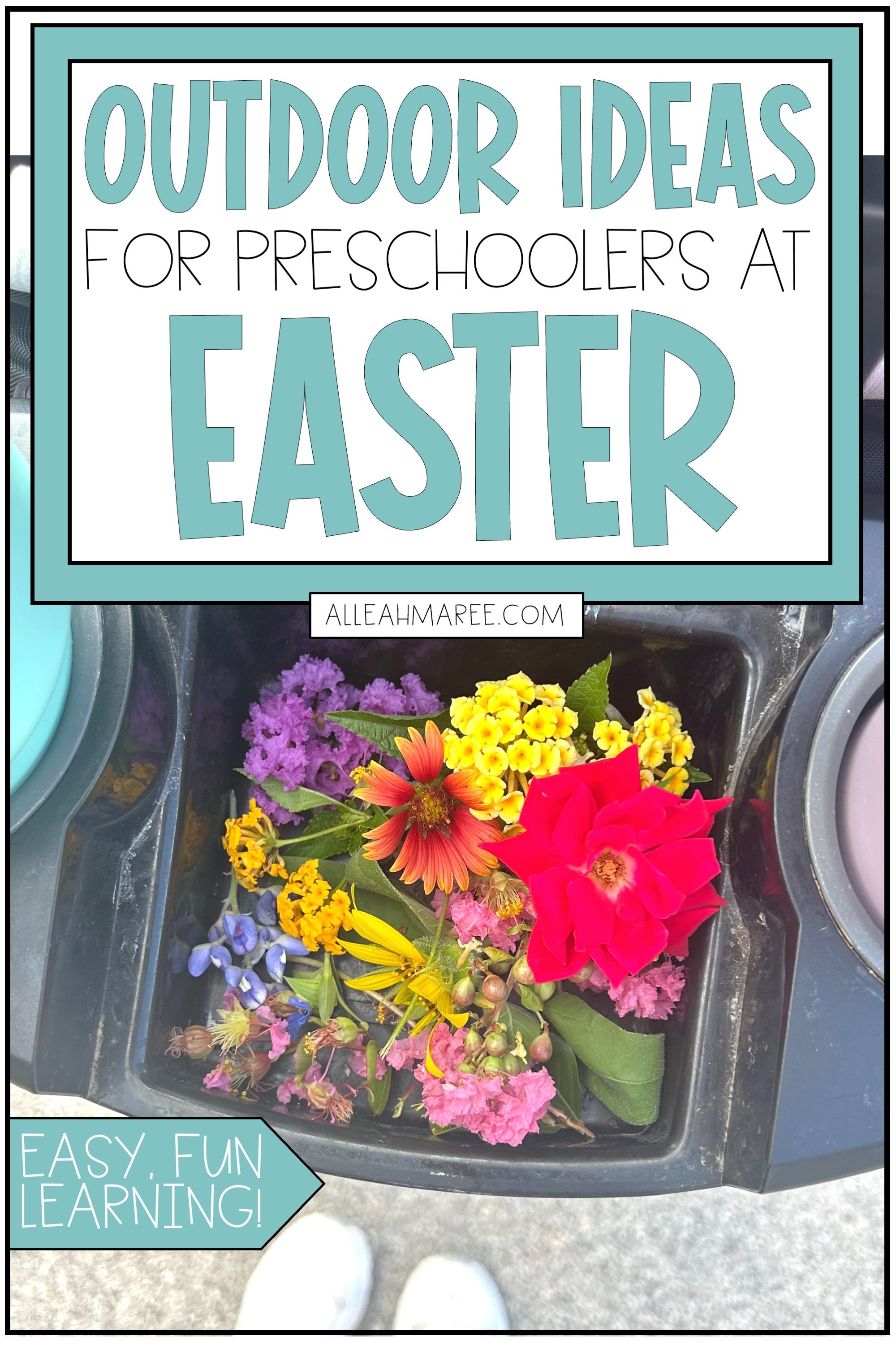 Easter outdoor activities for preschoolers!