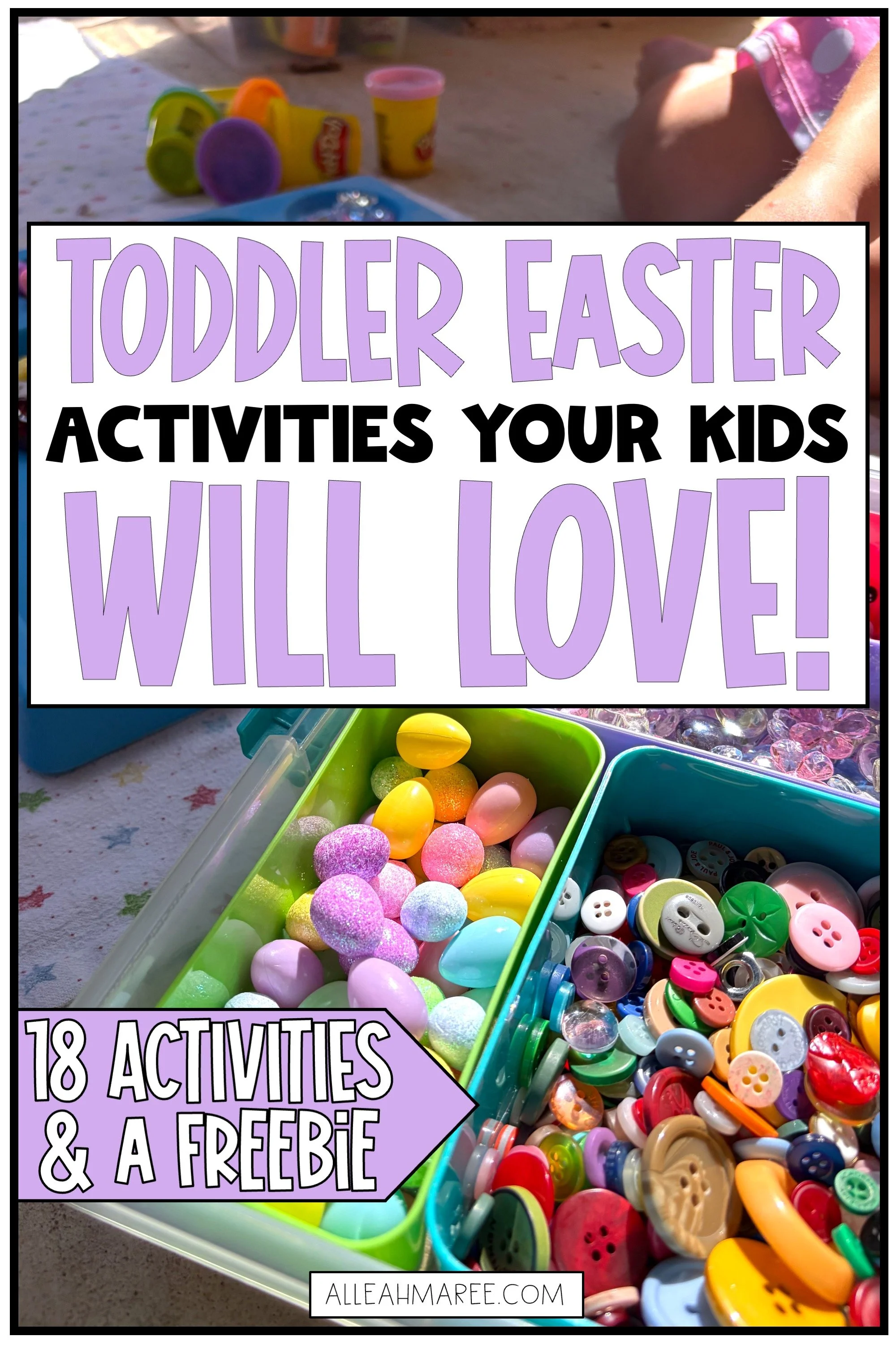 Toddler Easter activities and ideas