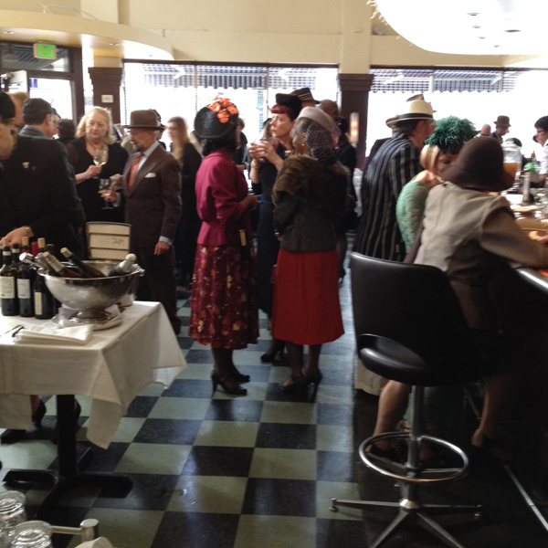 Art Deco Party goers