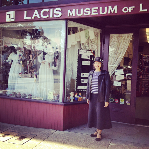 Chuleenan Svetvilas in front of Lacis in Berkeley