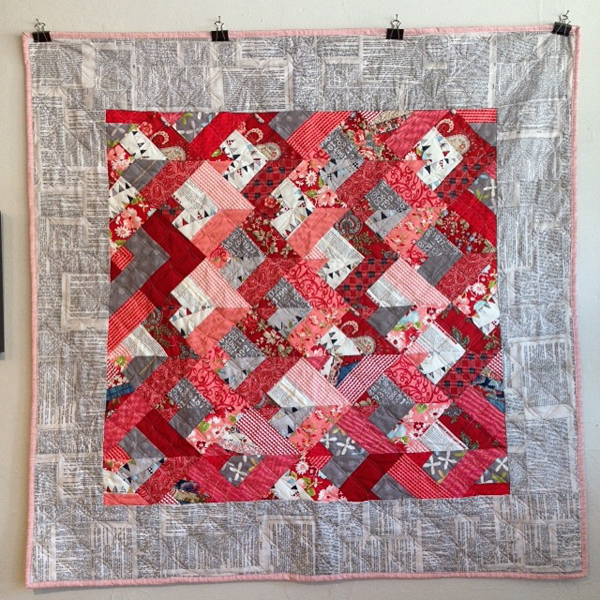 The Sewing Room Vintage Style Sewing and Fashion Blog - Making my First  Quilt - Explorations in Jelly Roll Quilting