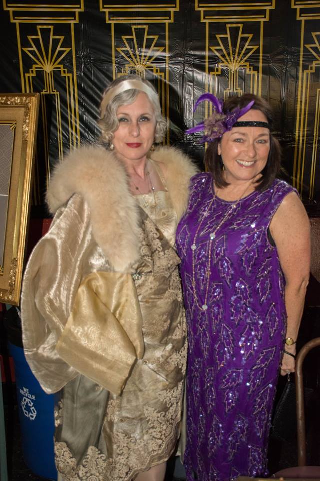 At the party with Courtenay