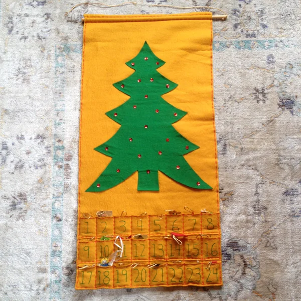 This is the "Vintage" Advent Calendar that we use for Christmas every Year