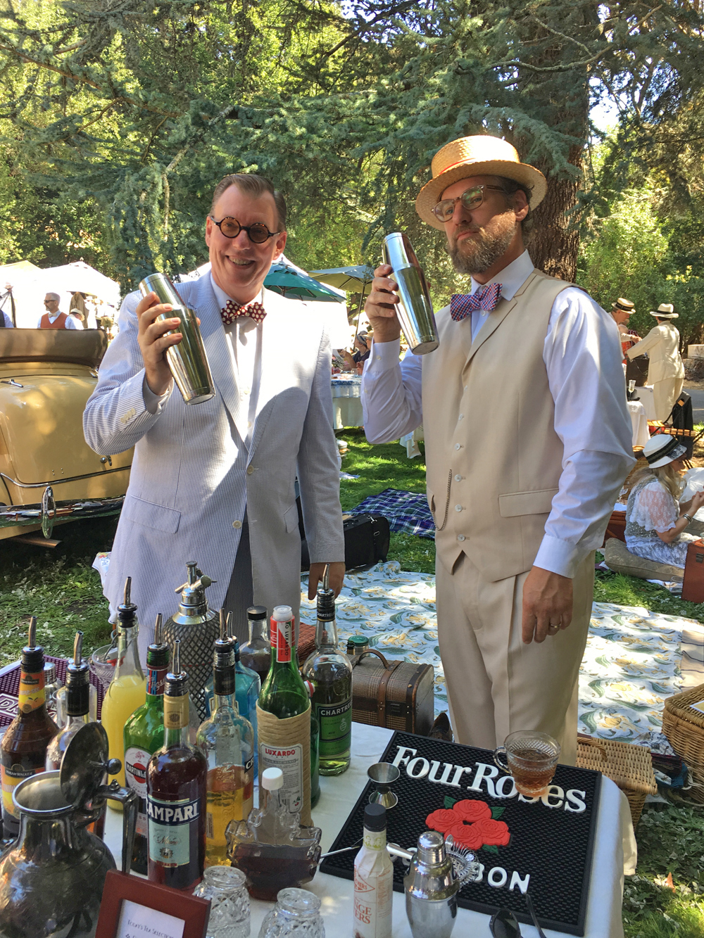 “What’ll it be ladies?” - Who doesn’t love a man in a bow tie offering you a cocktail?