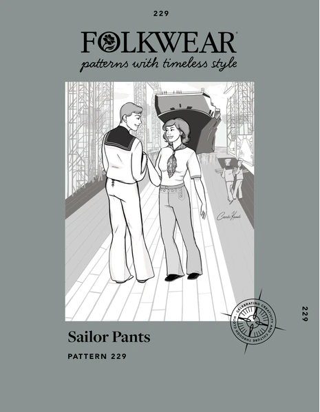 Pattern Review: HP 1016 Riviera Hello, Sailor! Pants – Miss