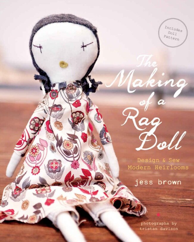 The Sewing Room Vintage Style Sewing and Fashion Blog - The Frannie  Adventure Doll - Designing a Rag Doll