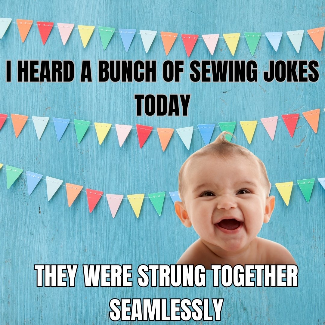 Sundays are for laughing while we sew.