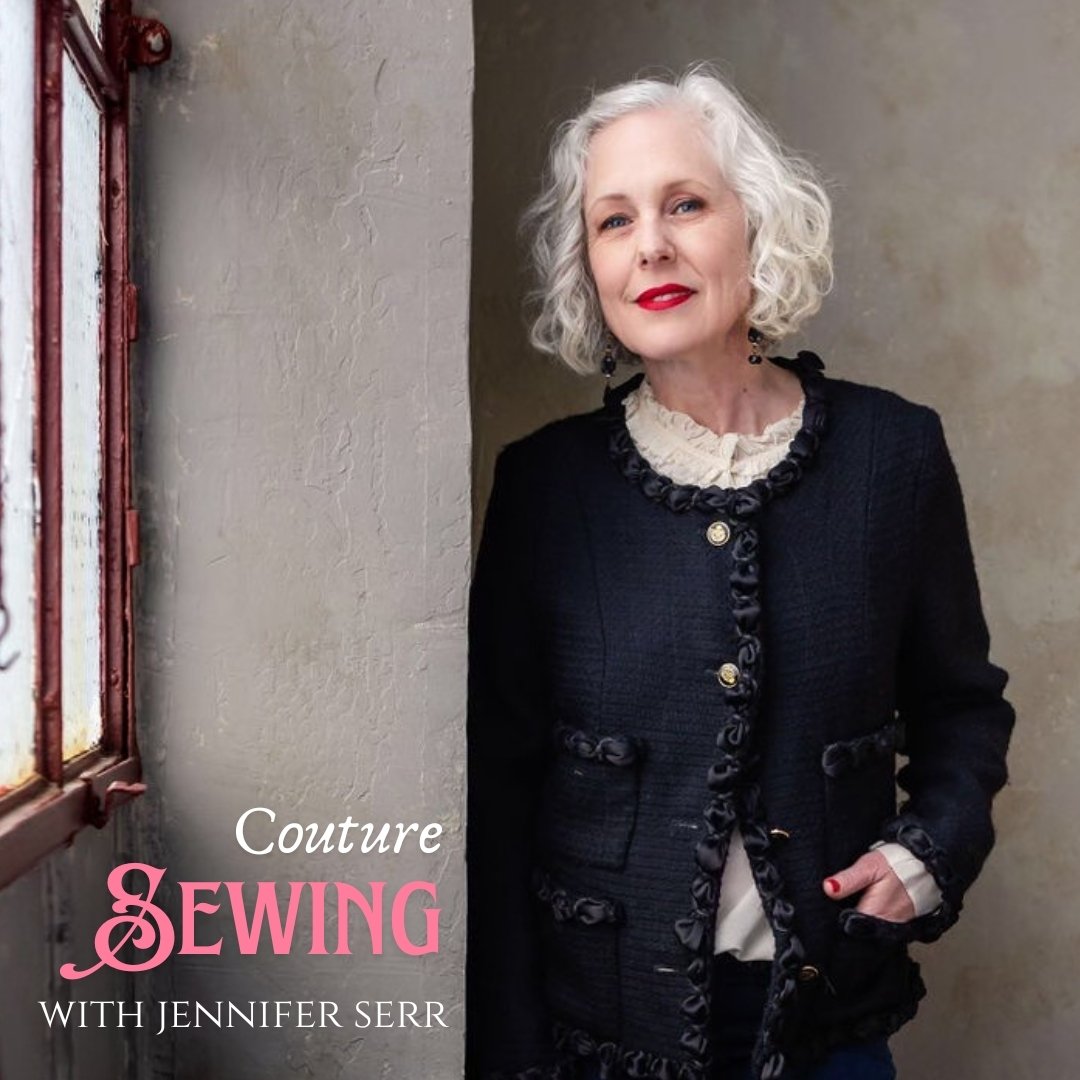 Don't miss out. Sew that something special this summer. There are only two spots left in the Couture Sewing Camp with Jennifer Serr which starts June 3rd!

Prior to running The Sewing Room, Jennifer had her own Couture Bridal business, making one of 