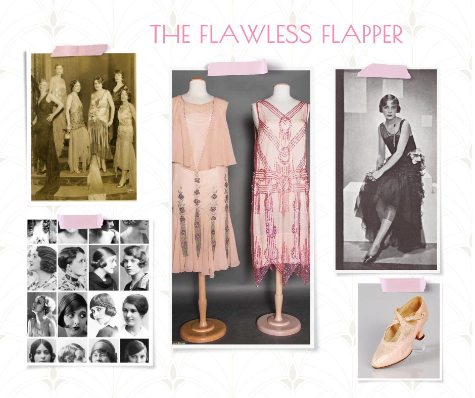 1920s/1930s Beaded Floral Fringe Flapper Art Deco Purse Handbag