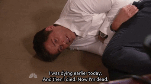 Ok so maybe not hypochondria...but just as dramatic.