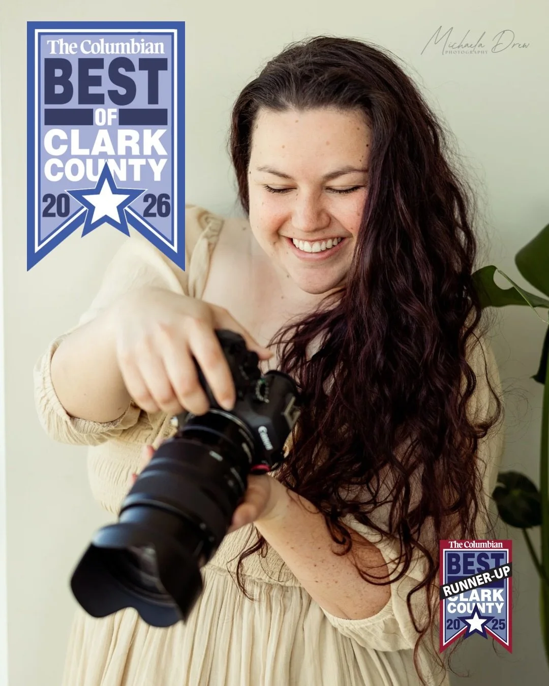 Time to vote!! 🗳️

Last year Michaela Drew Photography was named Runner-Up in Best of Clark County, and now it&rsquo;s time to see if I can win in 2026!

If you take the time to vote for me, be sure to let me know so I can thank you!! 🥰