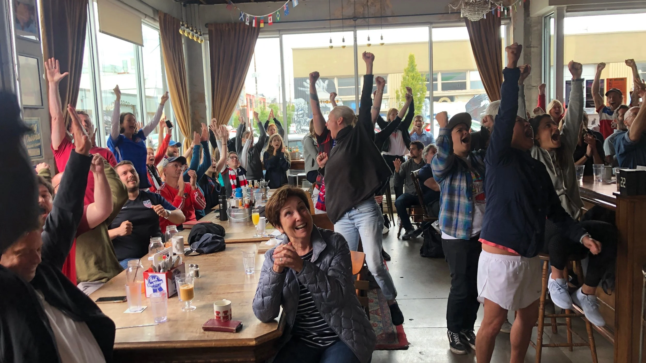 2019 World Cup at the Toffee Club