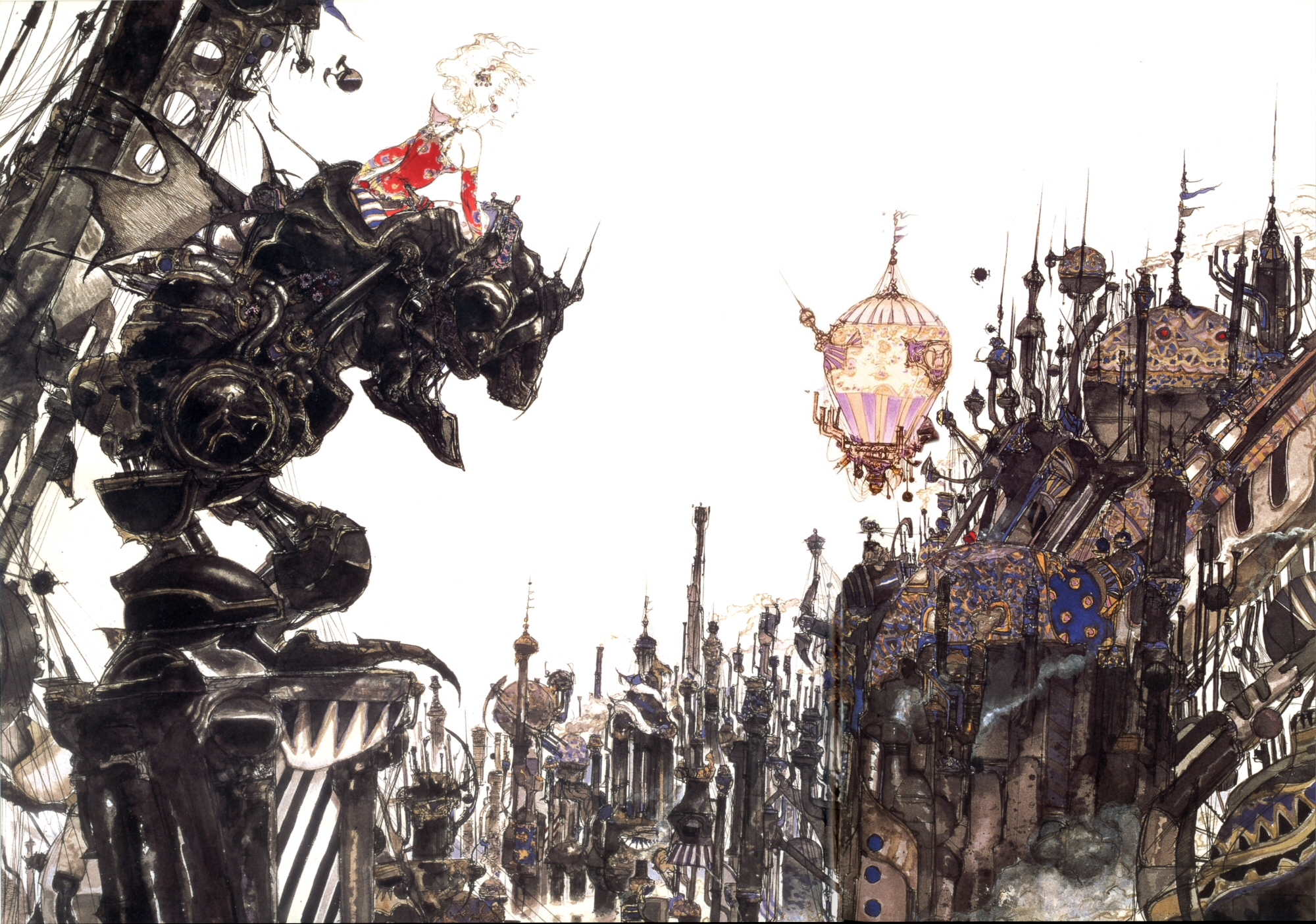 Final Fantasy VI box artwork (1994)