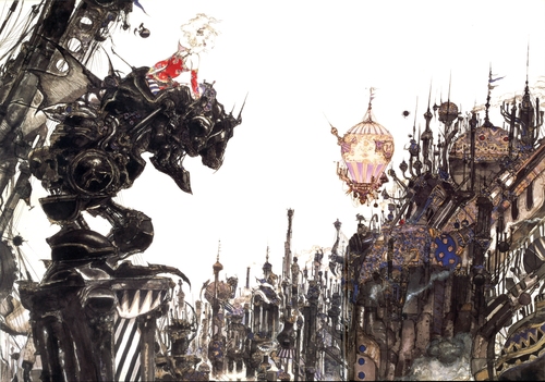 Final Fantasy VI box artwork (1994)