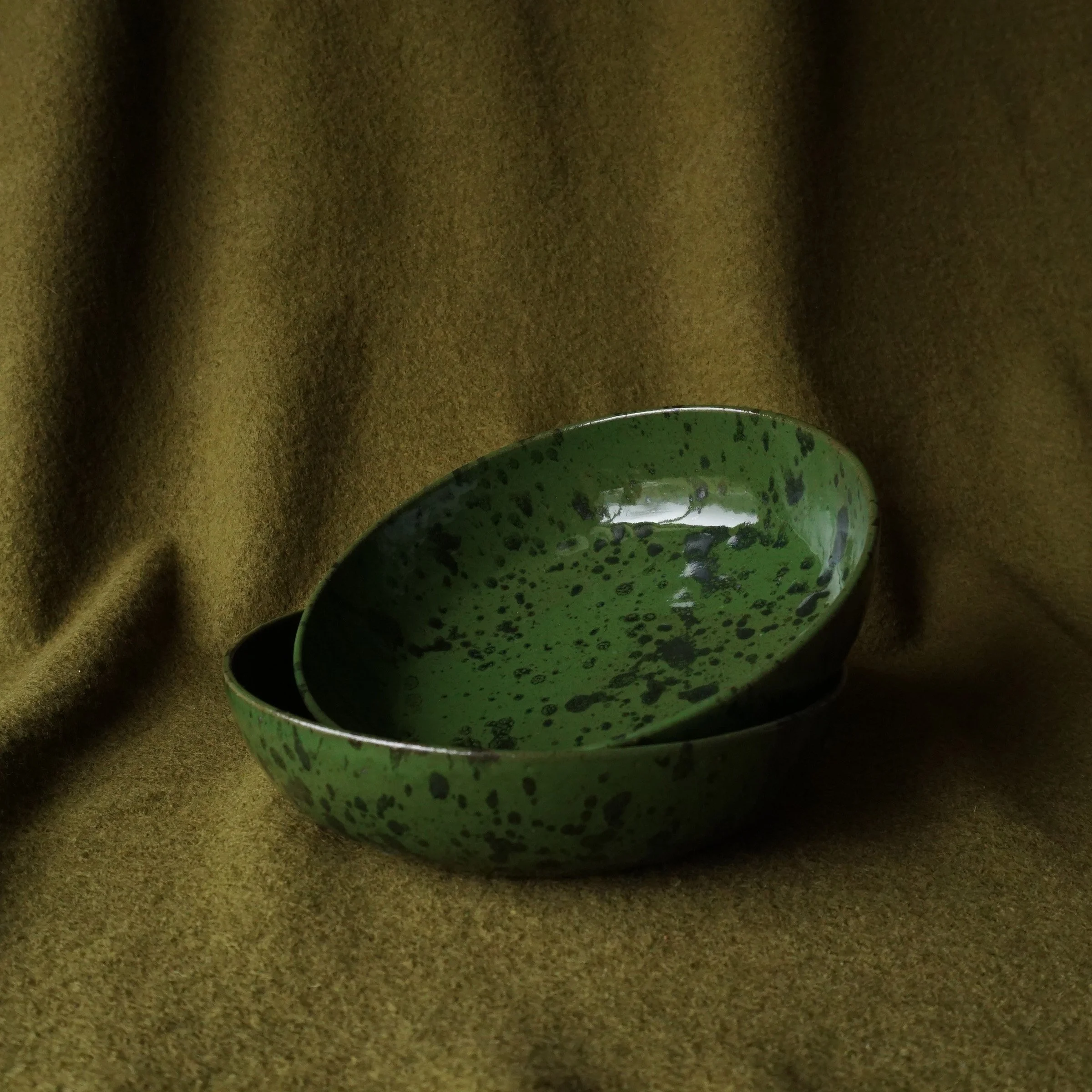 everyday bowl_enamel green splatteware_1.jpg