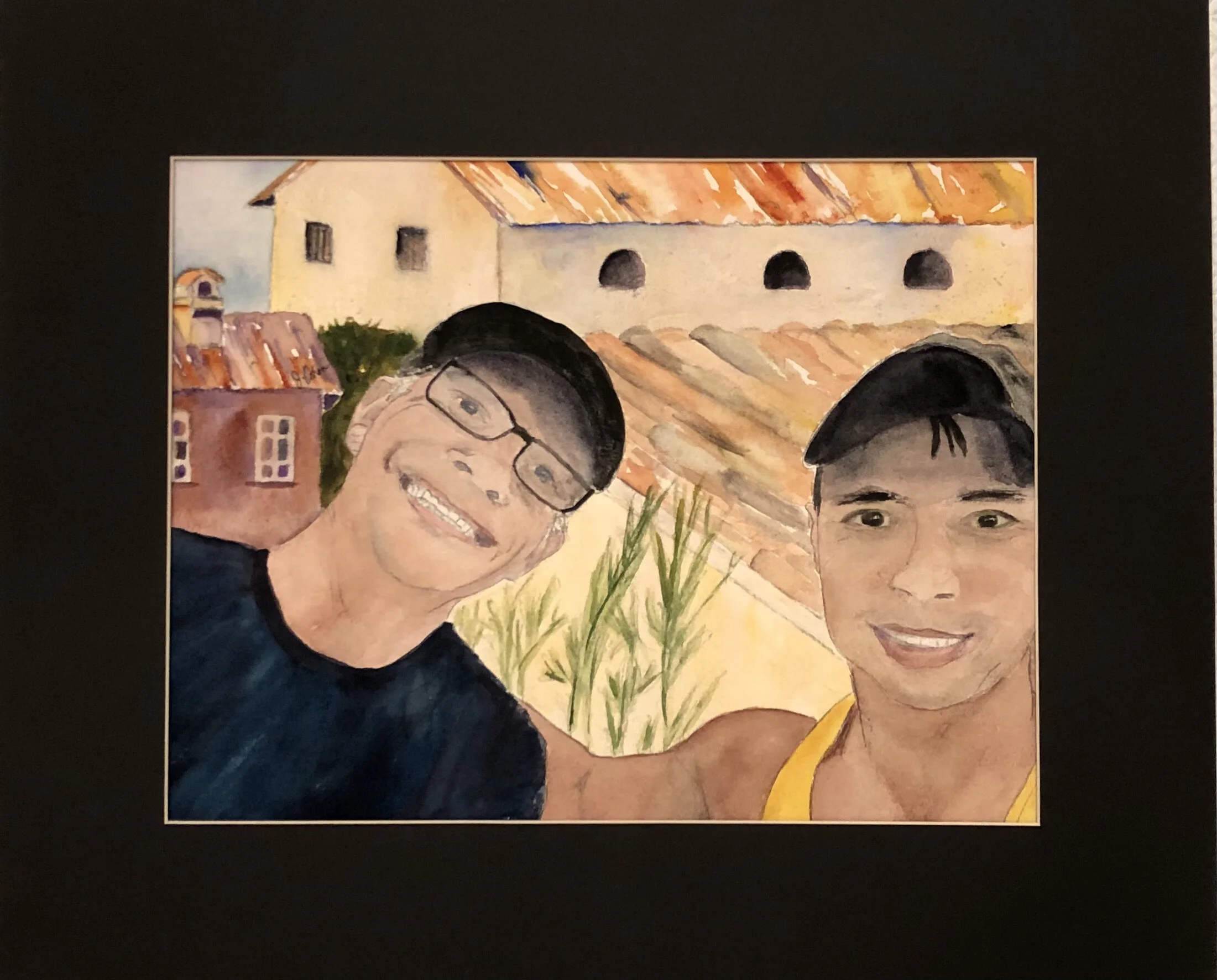 Pat and Sergio in Mexico