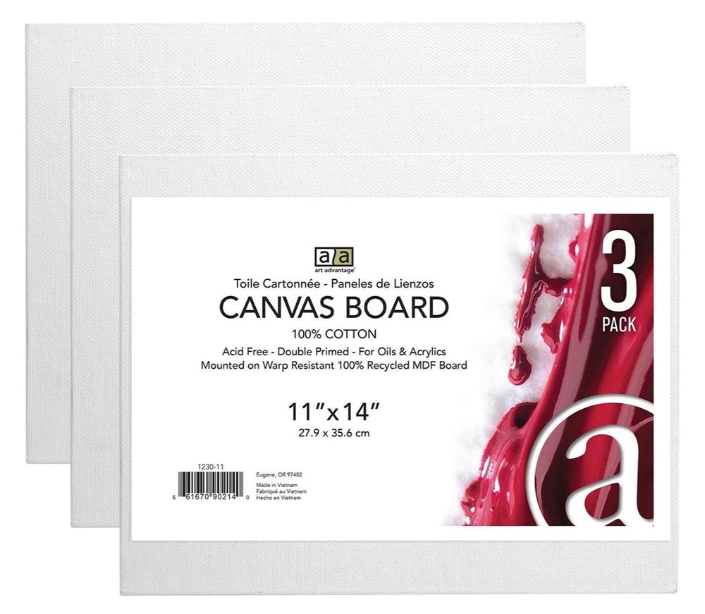 11x14 Canvas Panels<br/>3 piece set — Art Spot Studio
