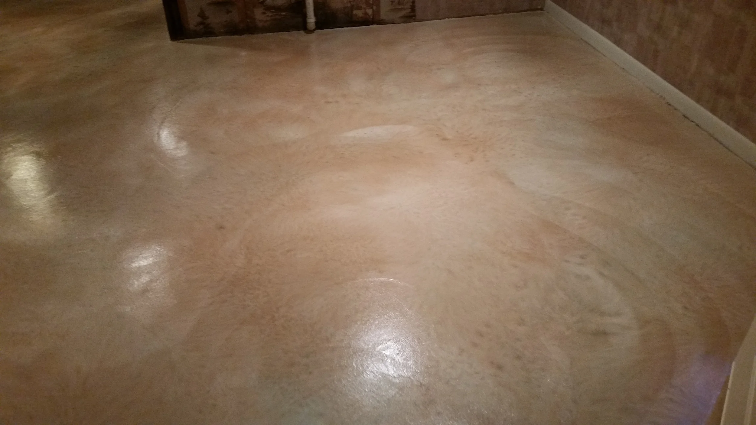 Basement floor