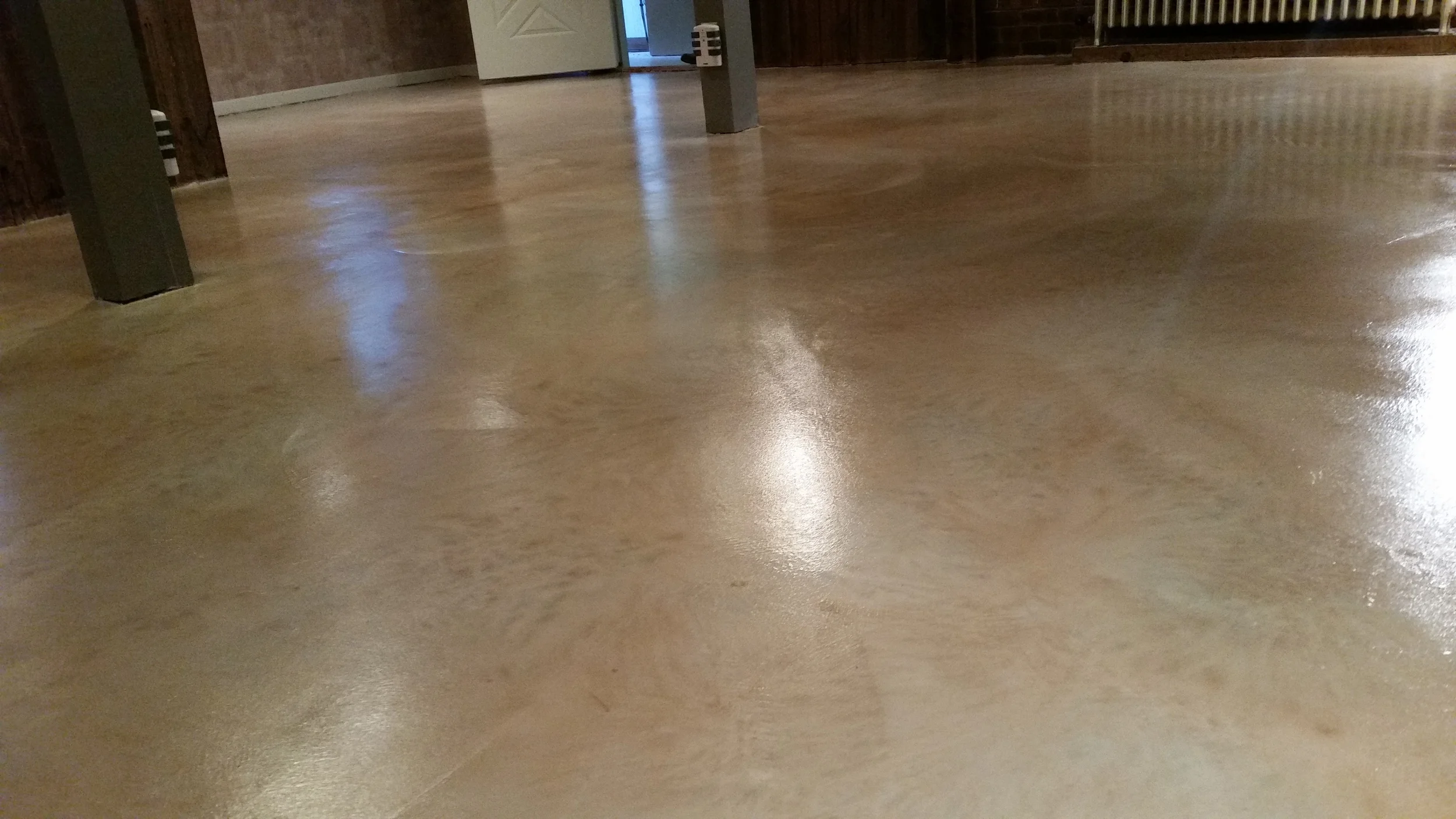 Basement floor