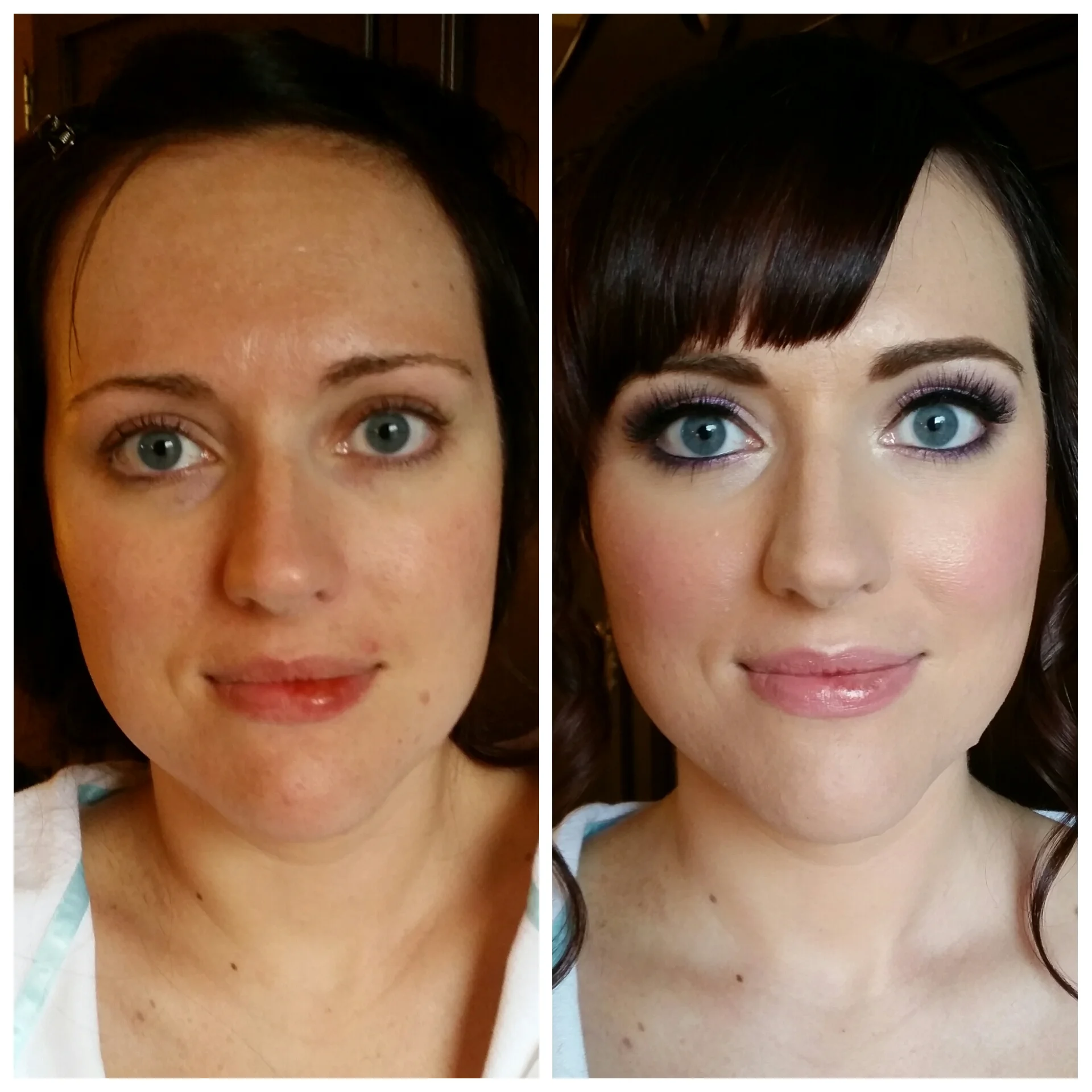Glamorous Bridal Makeup with Airbrush and Lashes Luminous Beauty Makeup Artist St Paul Hotel.jpg
