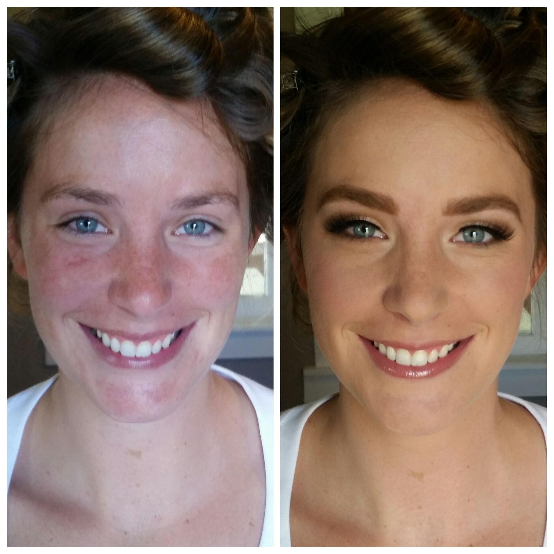 Radiant Bridal Makeup with Airbrush and Mink Lashes by Luminous Beauty Makeup Artist Blaine.jpg