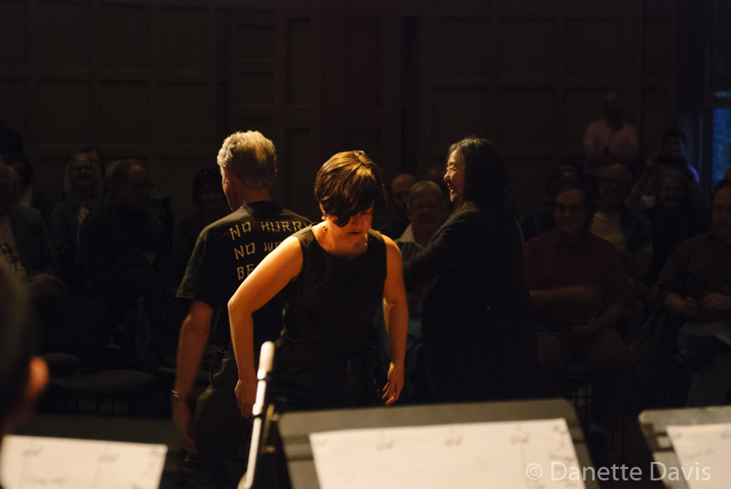  L-R: Stuart Dempster, Renko Ishida Dempster, Margaret Sunghe Paek,  2016 , at The Chapel 