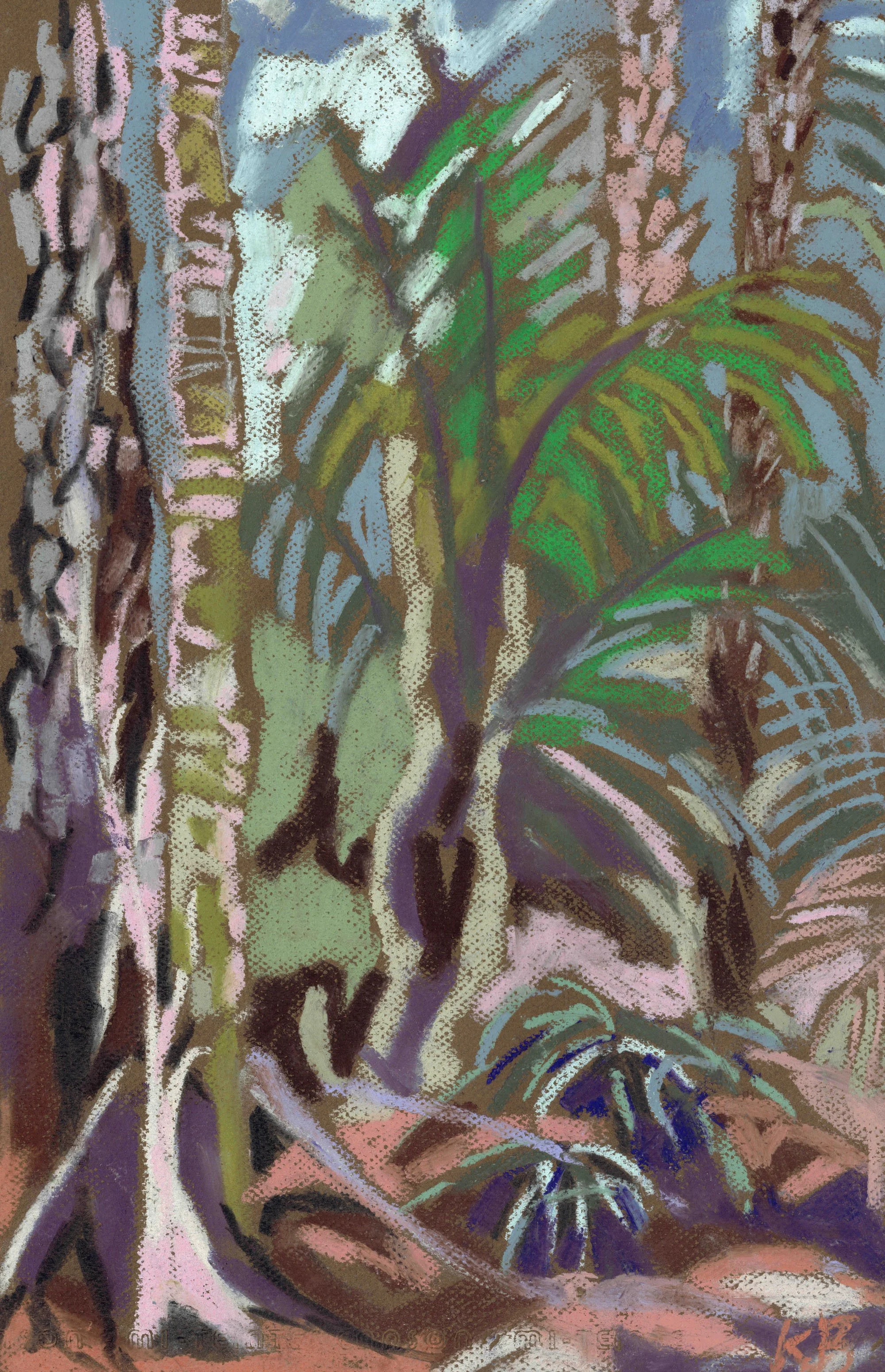 Kris Burrows - Bush and Beach Chalk Pastel Artist