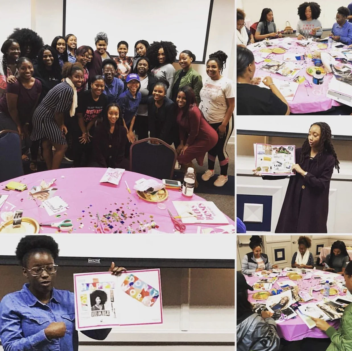 GSU Event: Discovering your purpose with Vision Boards!