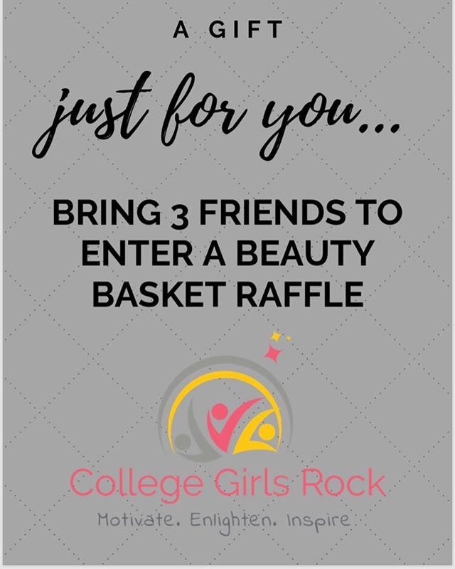 Come and have a girls night with CGR! Where we will give you tips about your health, time management, and savings! If you bring 3 friends you will have the chance to enter our Beauty raffle! 💅🏾🛍💕