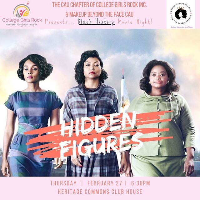 TONIGHT IS THE NIGHT!✨We hope to see all of our CGR sisters  at 6:30pm! 💕Come get the full movie theater experience 🎞 we will provided nachos and popcorn for you all to grub on🥰 BRING FRIENDS!!!!👩🏿&zwj;🤝&zwj;👩🏾👩🏿&zwj;🤝&zwj;👩🏾