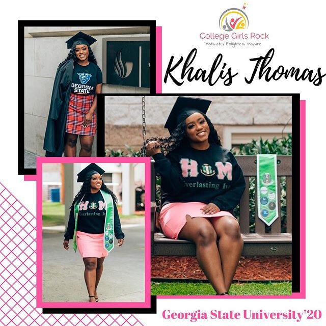 We would love to congratulate our 2019-20 Treasurer Khalis Thomas on Graduating this spring! Although Covid-19 has impacted our semester, we acknowledge your hard work and dedication that led to this day! 💗💗💗