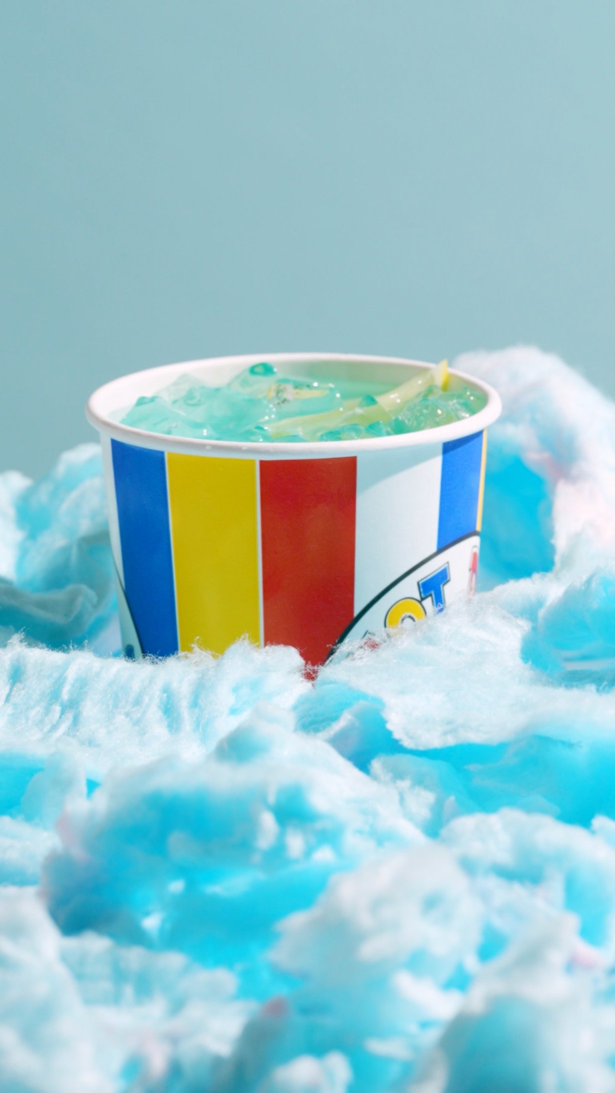 Hot Dog on a Stick CottonCandy Clouds