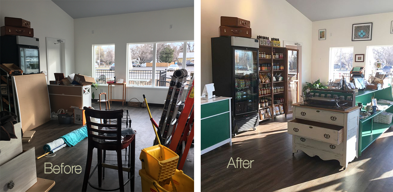 Me Oh My Pie Mercantile: From Storage to Country Store with Style