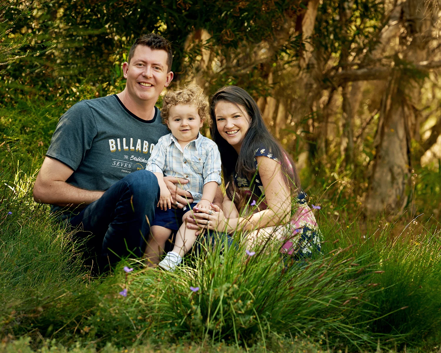 Here's a great Family Photo from before Asha was born, in 2014
